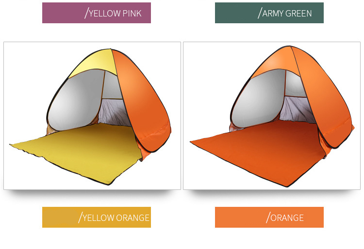 Cheap Goat Tents Beach Camping Tent Outdoor UV Protection Ultralight Portable Sunshade Canopy For Fishing Picnic Hiking Tent Tourist Awning   